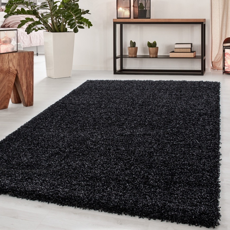 Dream Shaggy Plain Anthracite Rug